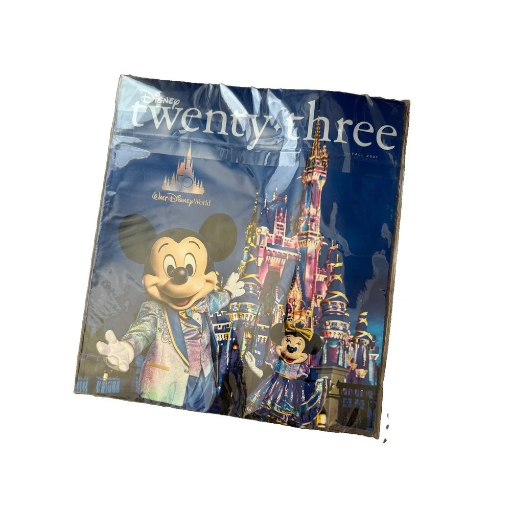 Disney Twenty Three D23 Magazine Fall 2021 Walt Disney World 50th New Sealed